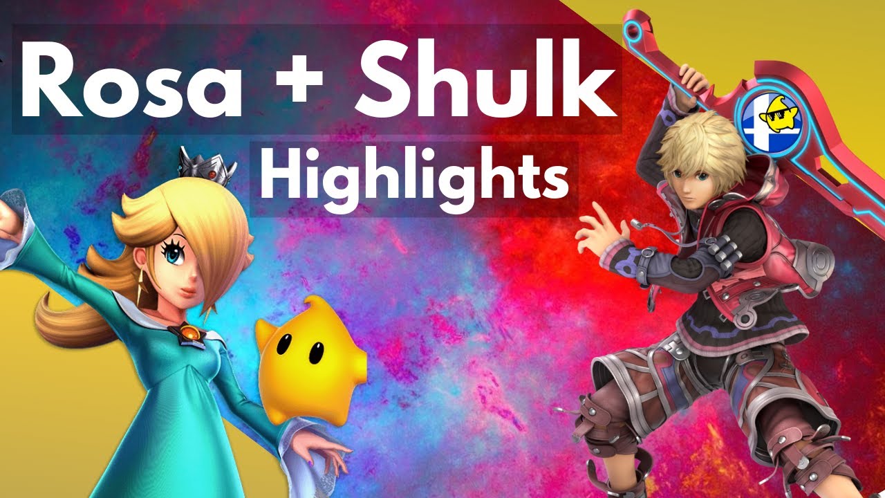 Rosalina and Luma Highlight Reel ft. Shulk (Smash Ultimate Montage)