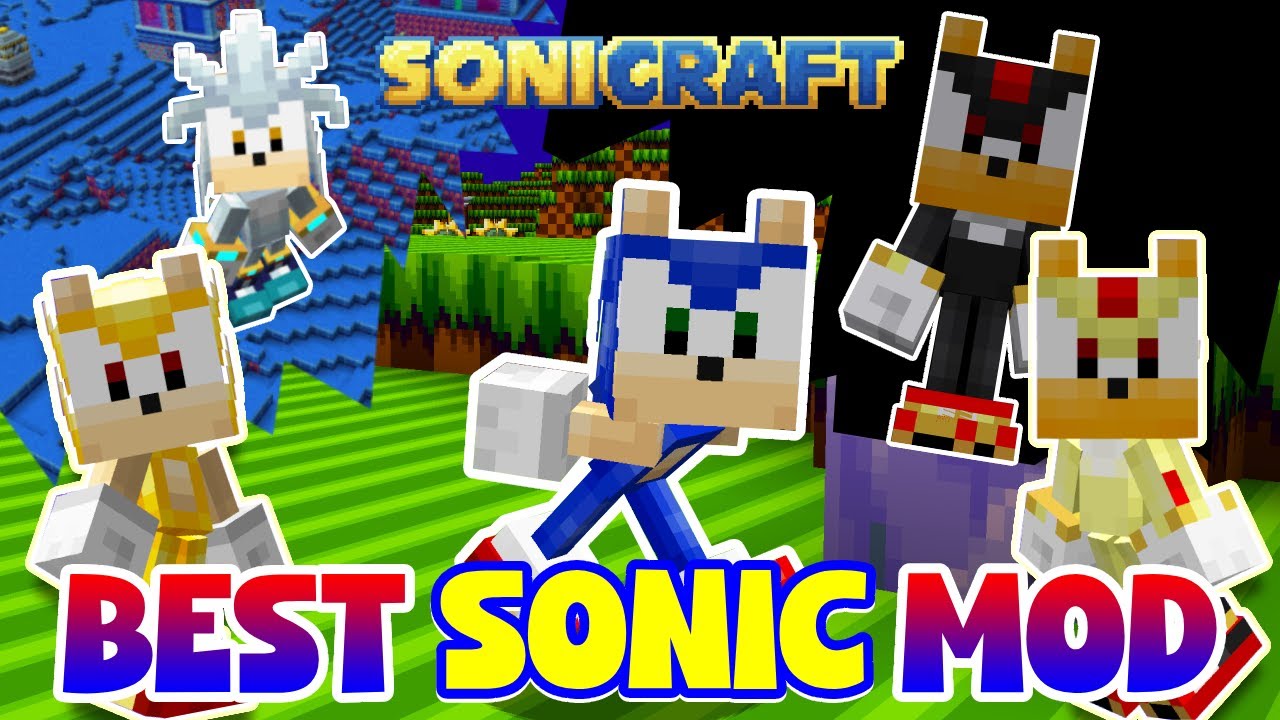 The BEST Sonic Mod EVER in Minecraft