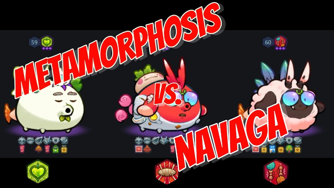 Axie Origins Season 16 Mystic Era - Metamorphosis vs Navaga
