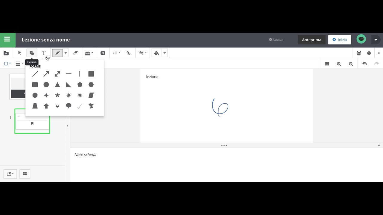 Creare una lezione in ClassFlow