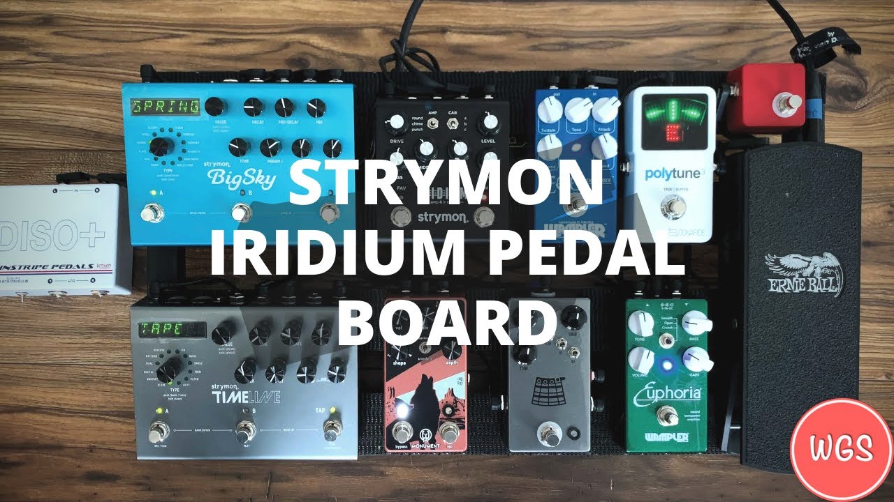 Worship Guitar pedal board 2020 Update | Strymon Iridium!!