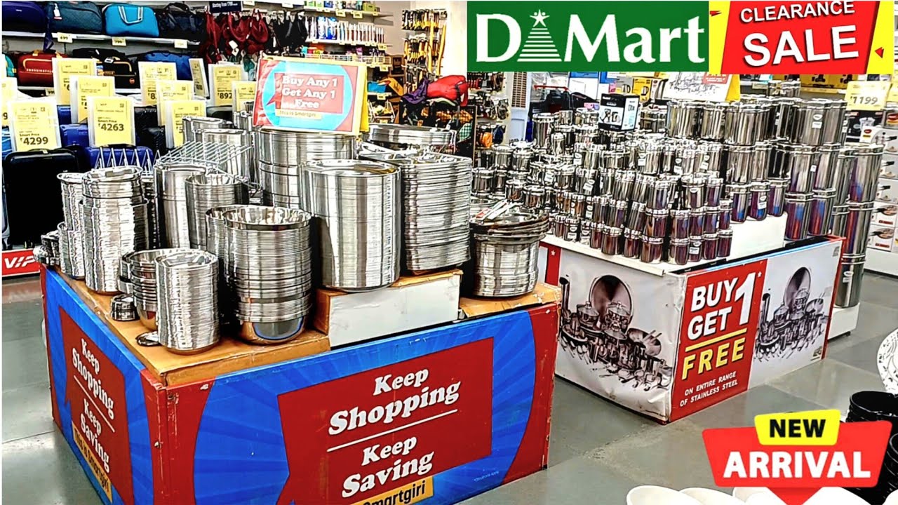 🔥D MART/Cheapest price Clearance sale!! Under ₹78/offers upto 85% off kitchen steel household items
