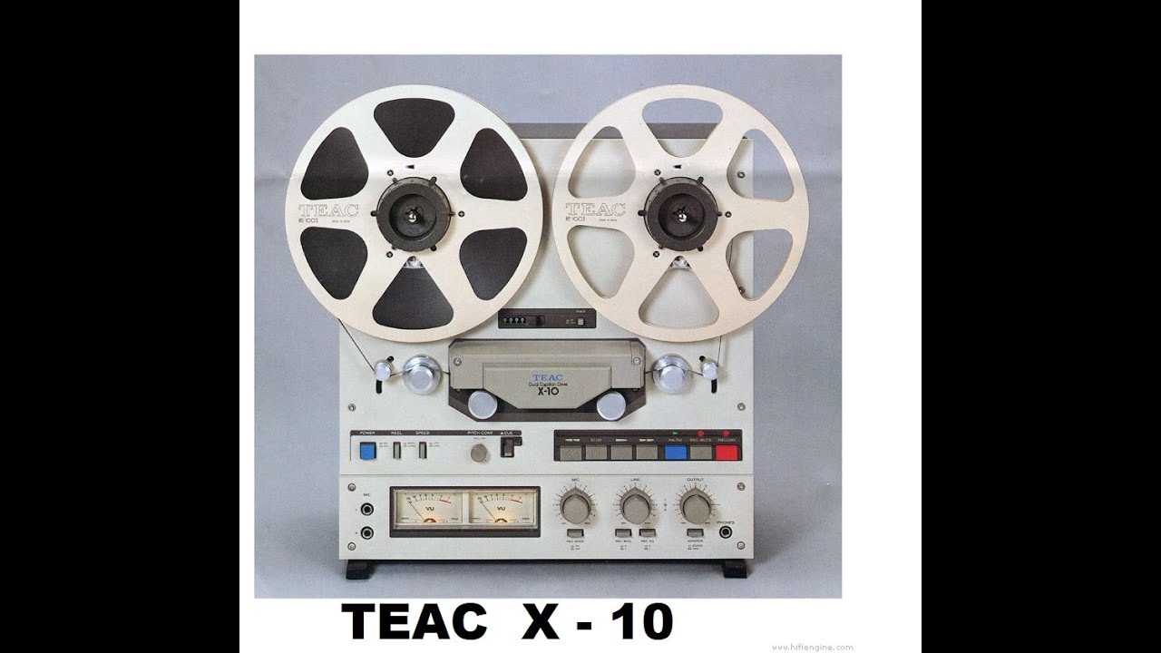 TEAC X-10.Обзор катушечника.
