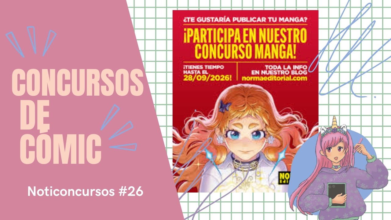 CONCURSO DE CÓMIC.  Concurso Manga 2026 de Norma Editorial