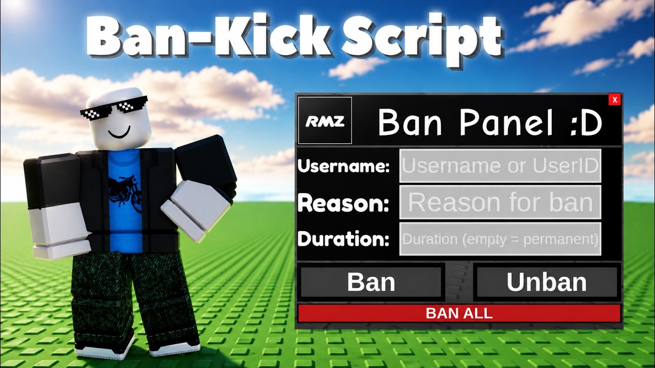 [Universal] Ban-Kick Showcase - ROBLOX EXPLOITING