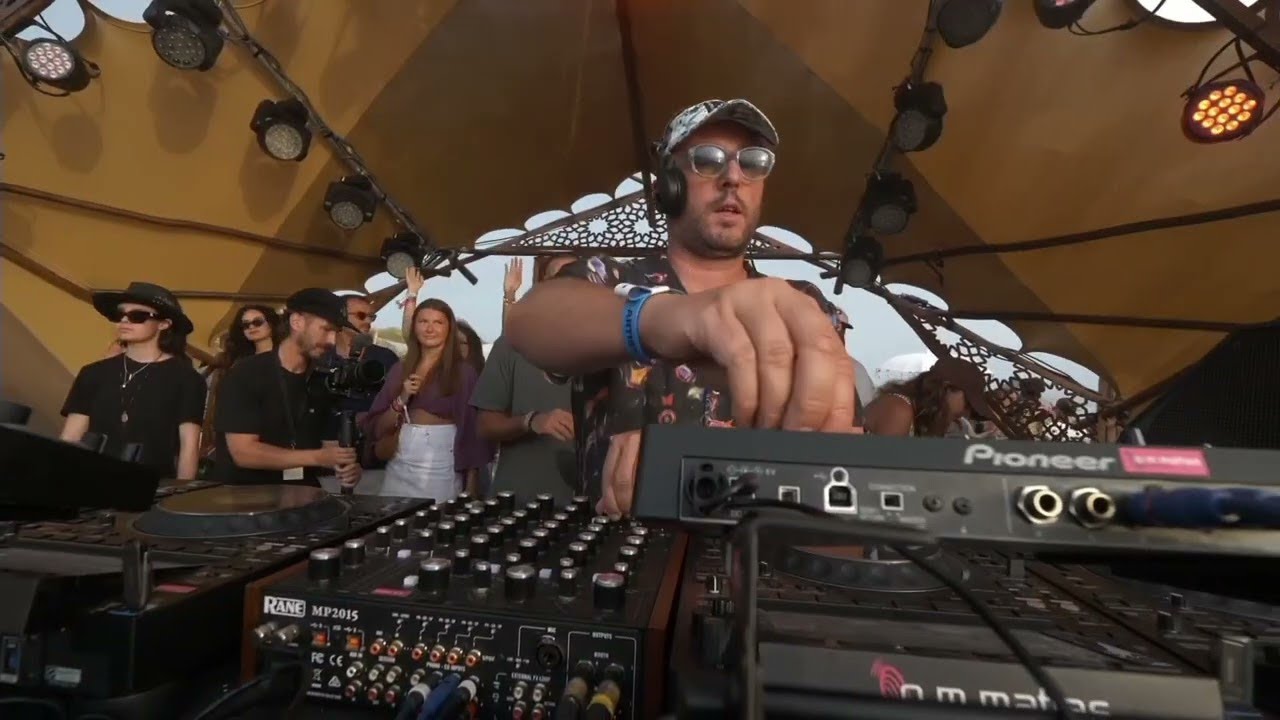 Agoria DJ Set at Moga Festival 2025 | Caparica Beach