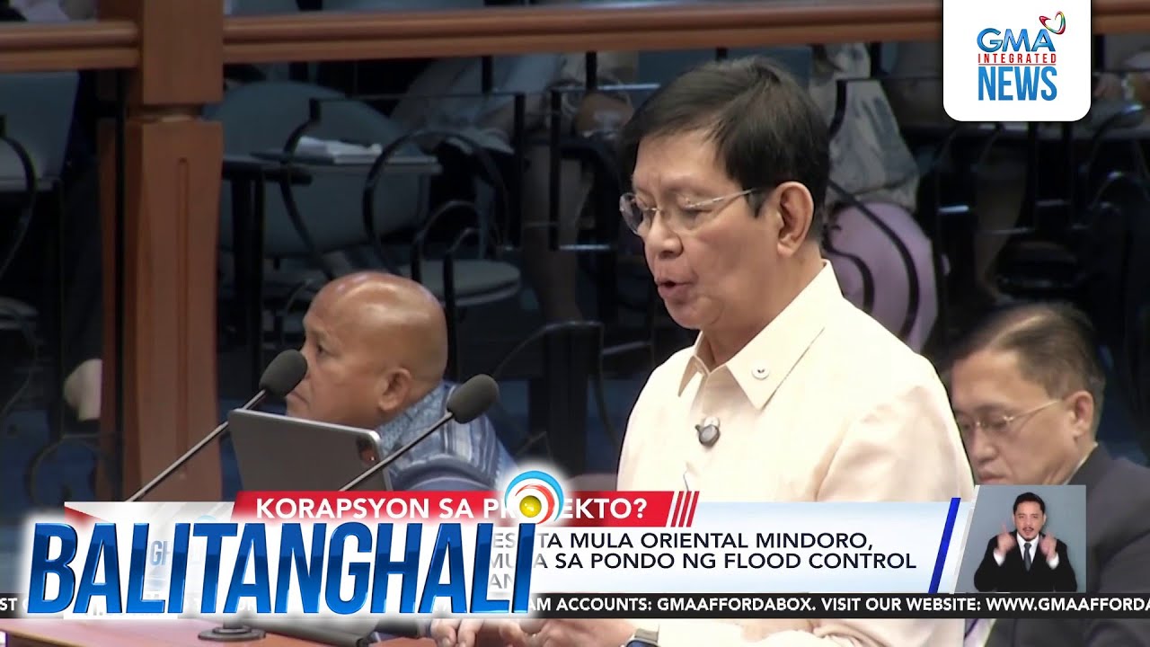Sen. Lacson - Kongresista mula Oriental Mindoro, nakakuha ng P10-B mula sa pondo... | Balitanghali