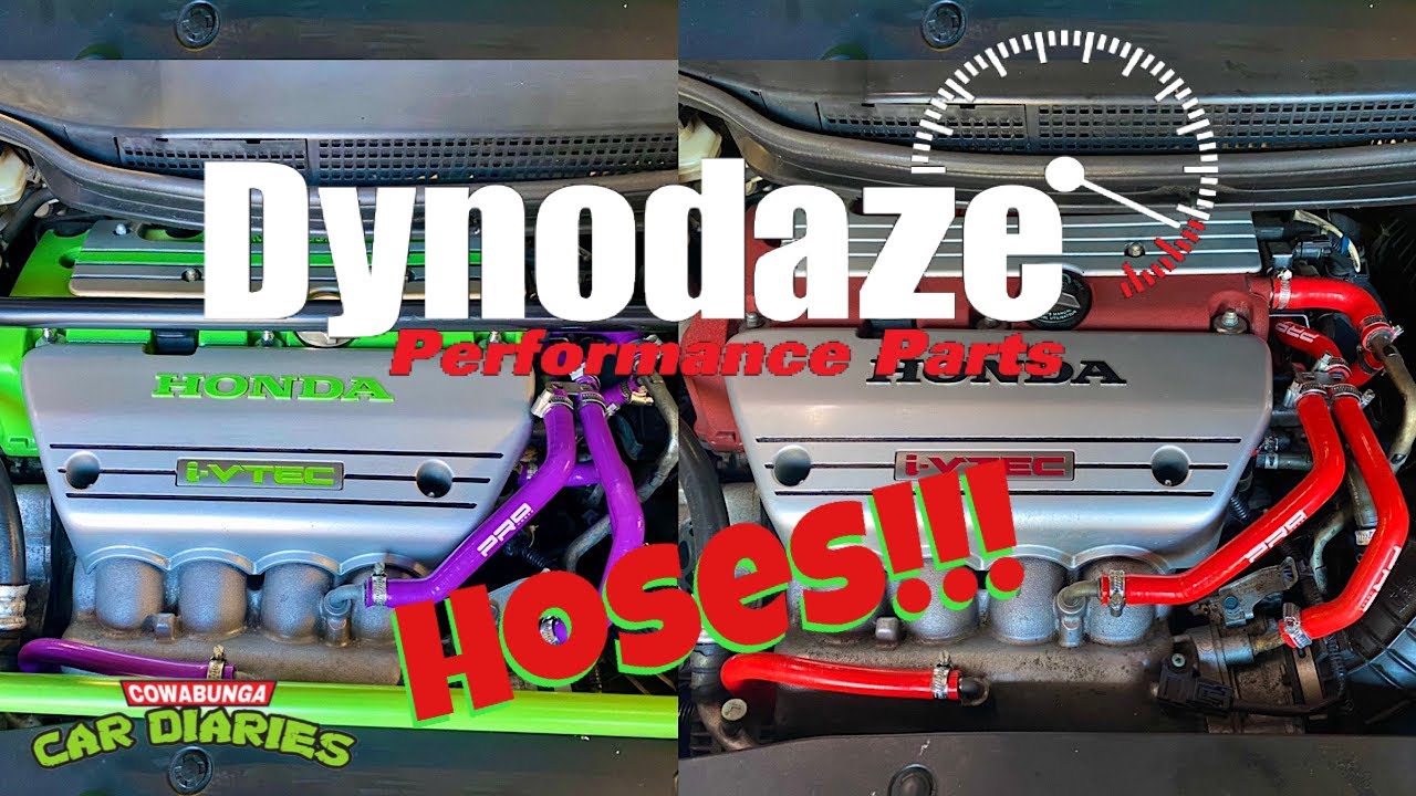 DYNODAZE Performance Parts silicone hose set for the FN2 Type Rs