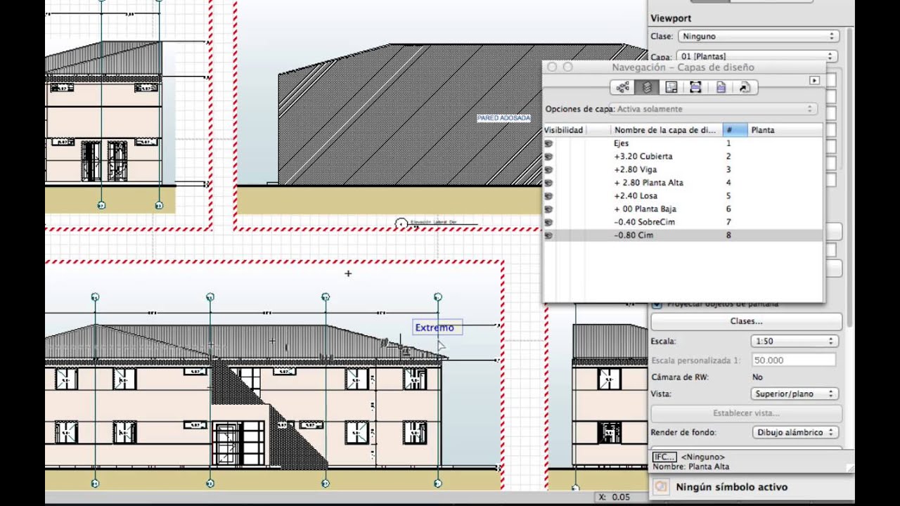 RV - 065 - Capas y Clases en Vectorworks
