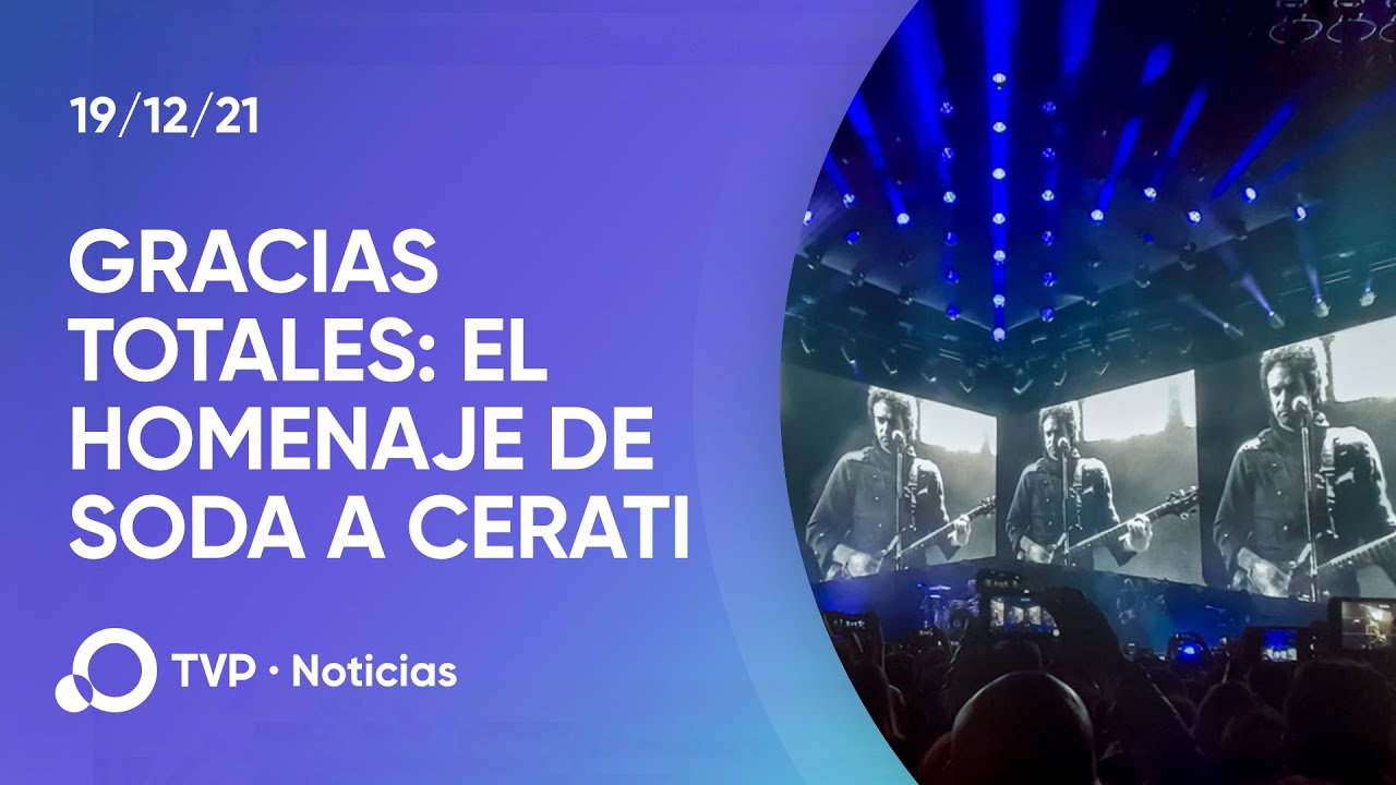 Gracias totales: el homenaje de Soda a Cerati