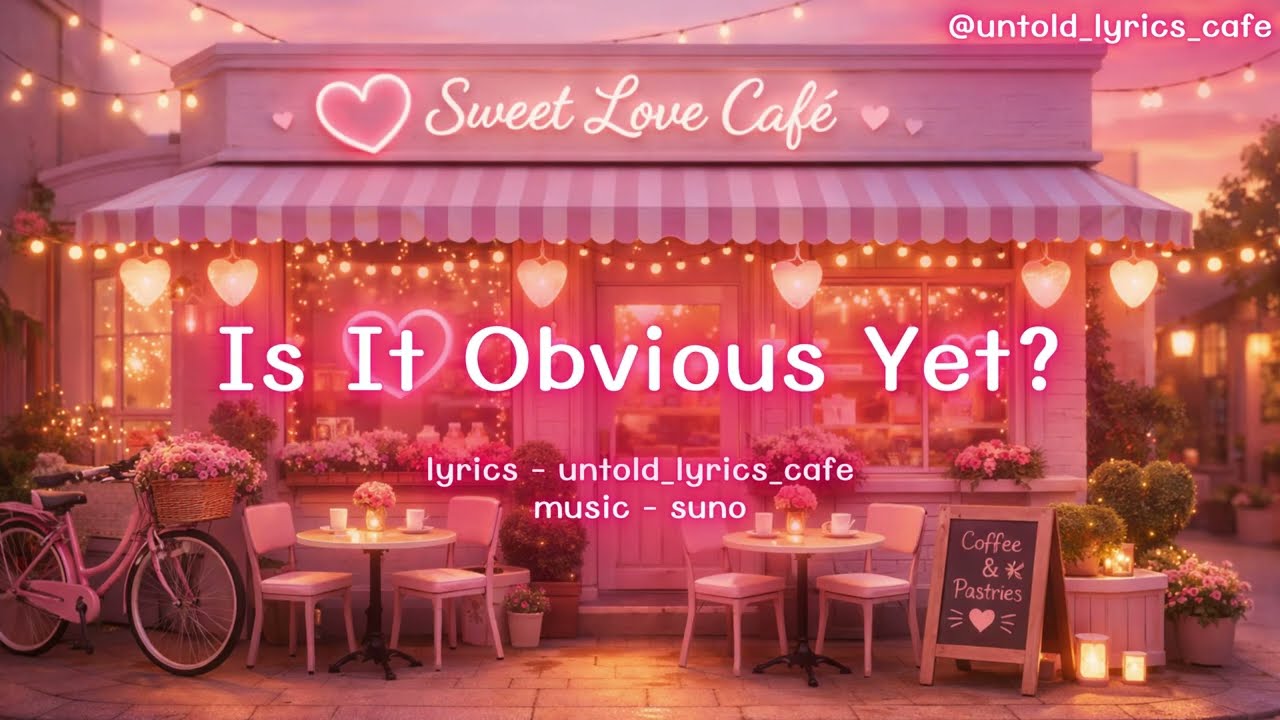 Is It Obvious Yet? 💘 | Cute Secret Crush Song | Untold Lyrics Cafe