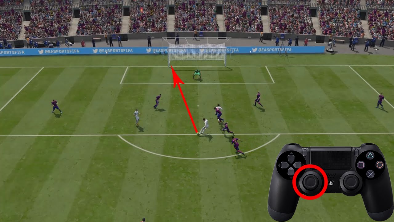 فيفا15 | كيف تشوت من مسافة بعيدة وقريبه | FIFA15