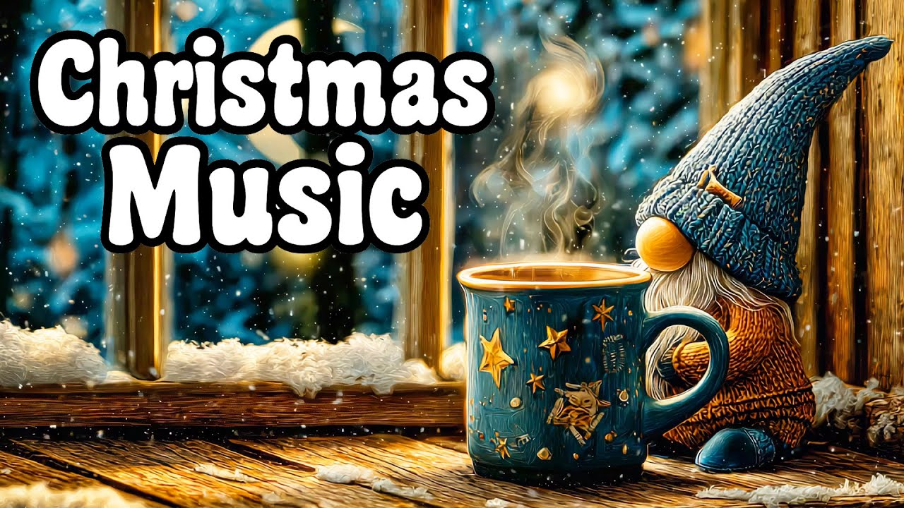 Happy Christmas Music in a Cozy Gnome Cabin 🎄 Relaxing Winter Instrumental for Work & Study