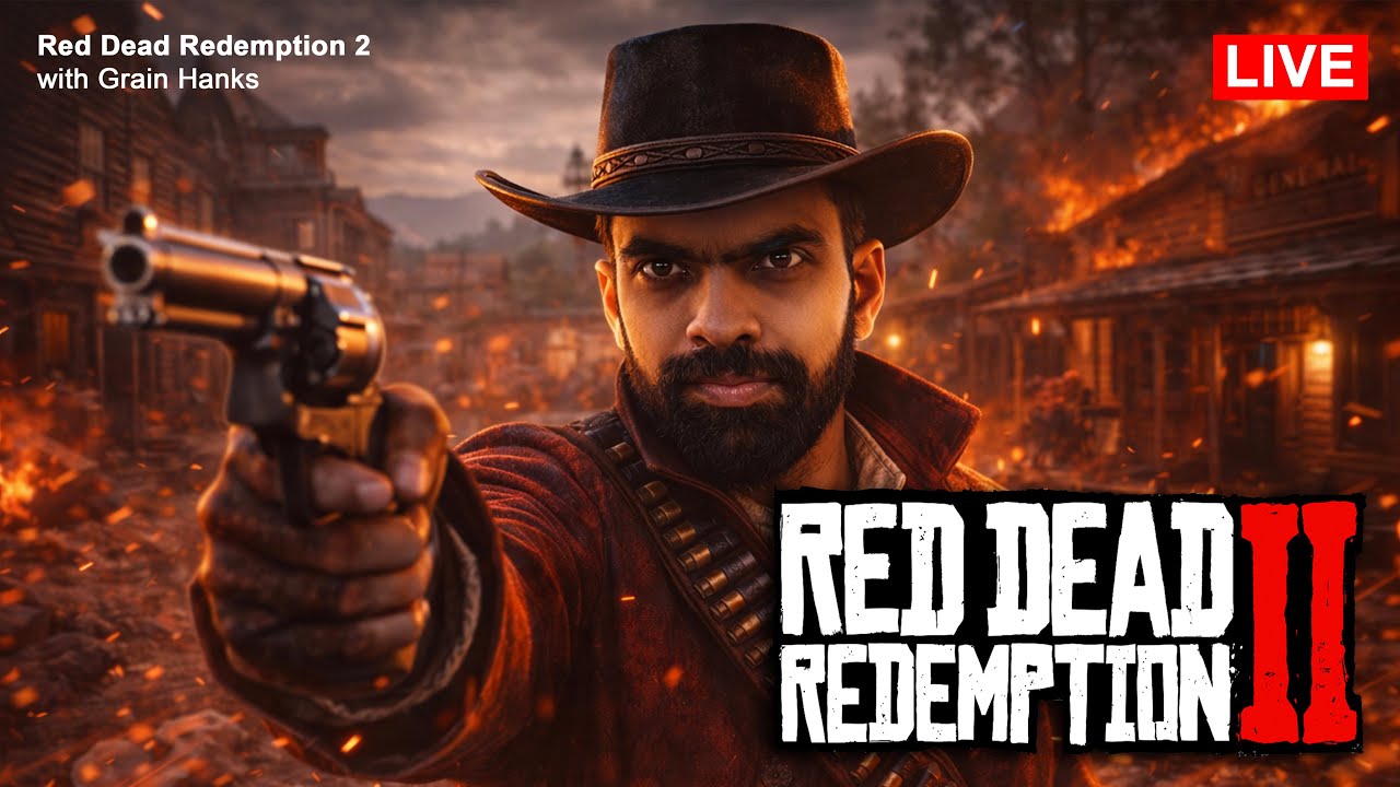 Red Dead Redemption 2 - Day 3 | Grain Hanks is LIVE