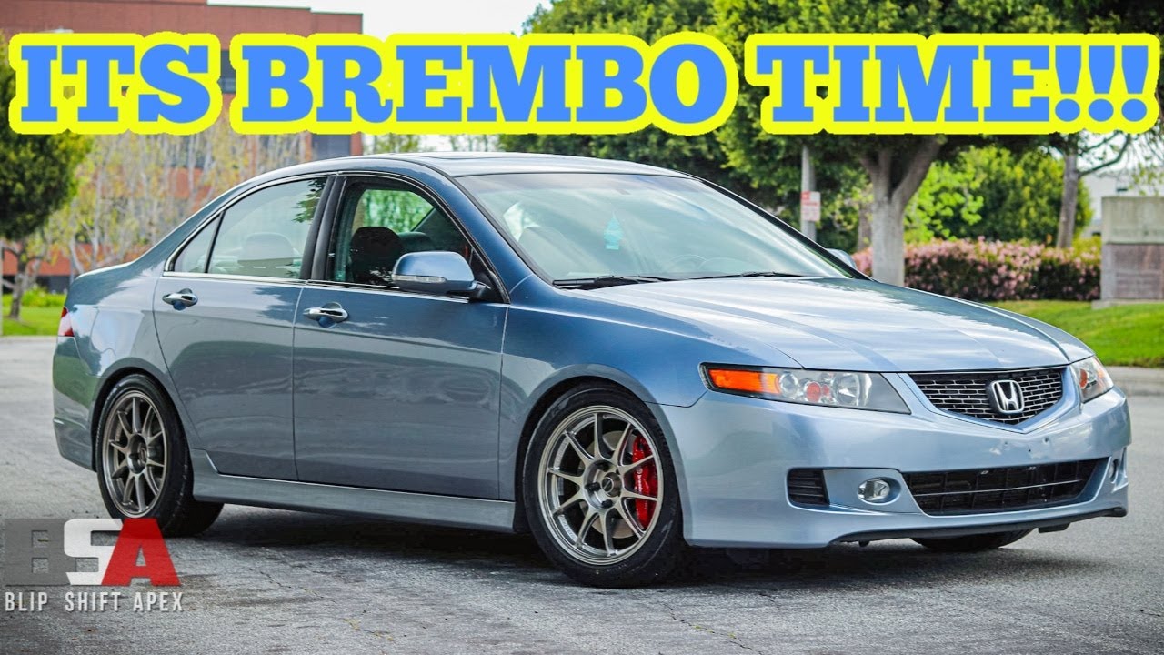 Project Acura TSX CL9 Pt.3 : BEST BUDGET BRAKE UPGRADE!