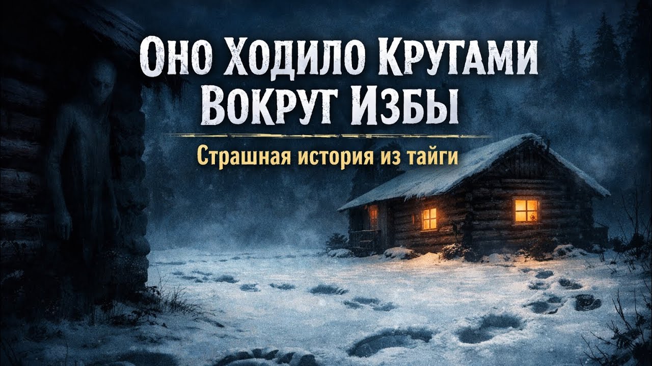 ОНО ХОДИЛО КРУГАМИ ВОКРУГ ИЗБЫ… И ЖДАЛО | Страшная история из тайги