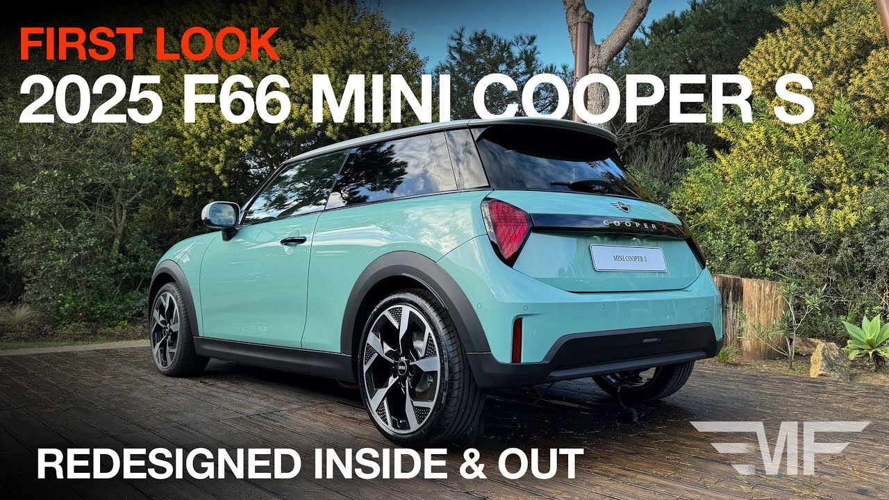 First Look: The Redesigned 2025 F66 MINI Cooper S