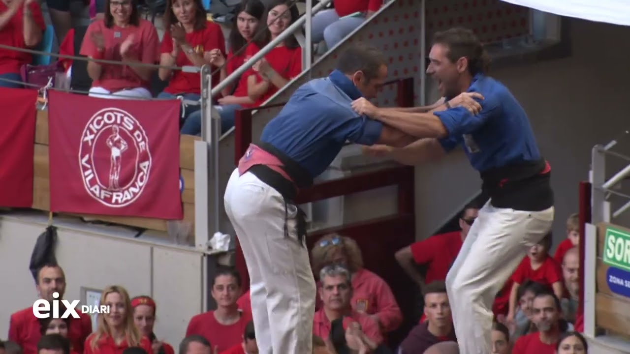 Resum de la segona jornada del Concurs de Castells de Tarragona