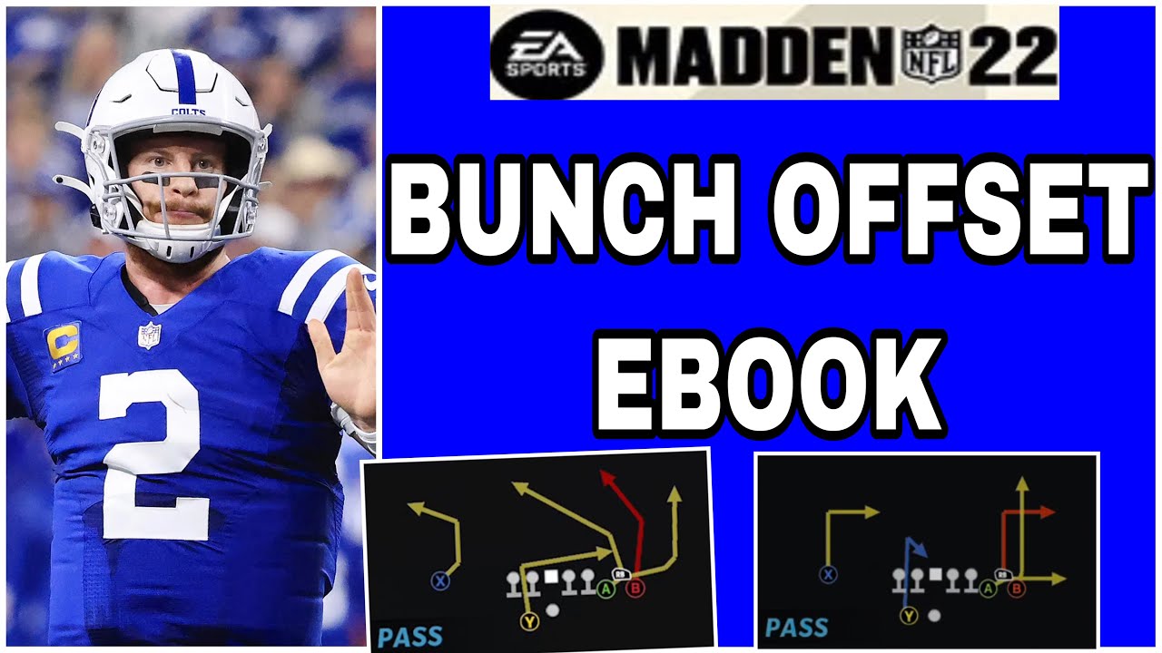 MADDEN 22 - COLTS BUNCH OFFSET EBOOK 🔥 MOST LETHAL PASSING OFFENSE IN THE GAME ‼️ BEST OFFENSE