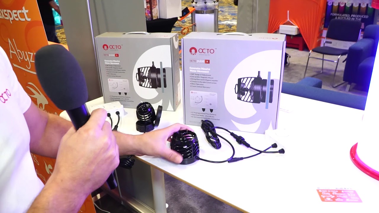 Octo pulse wave pumps MACNA 2018