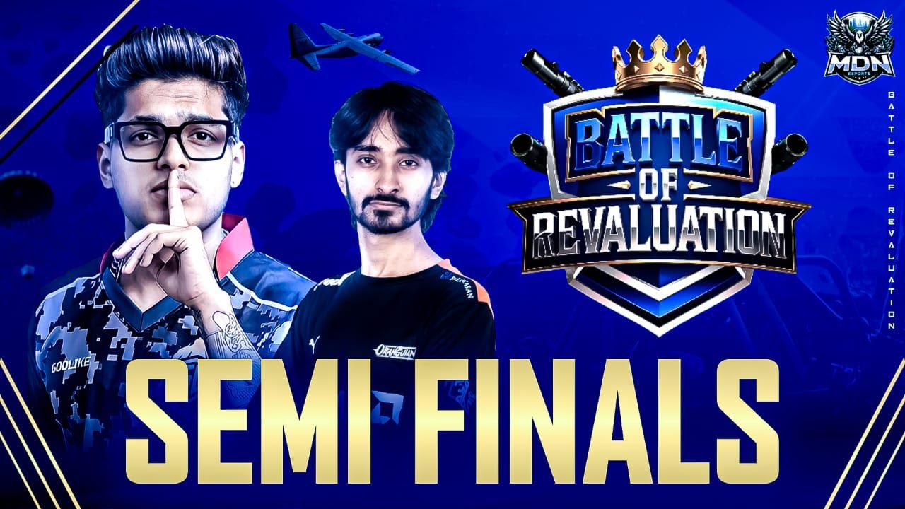 BATTLE OF REVALUATION S1| SEMI FINALS G1| #bgmi #bmic2025  #mdnesports