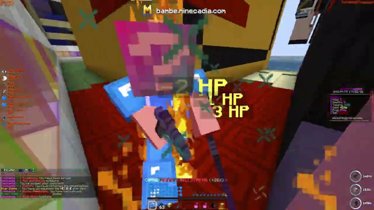 ВОТ ПОЧЕМУ Я НЕНАВИЖУ KIT MAP В MINECADIA... (ВОДЯНОЙ ШАР)