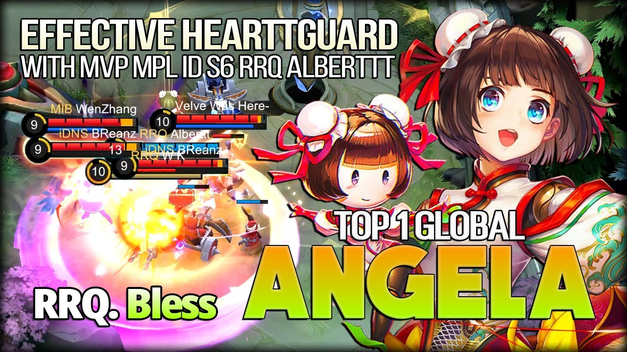 RRQ Alberttt MVP MPL ID as Ling ft. RRQ. Bless Top 1 Global Angela - Mobile Legends