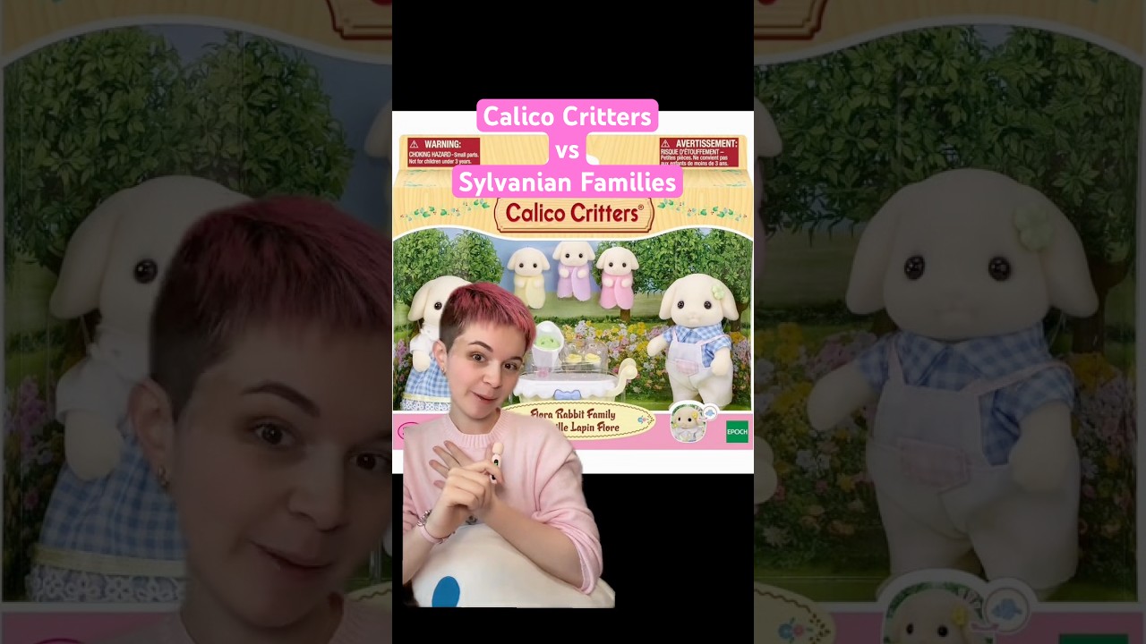 Do you call them Calico Critters or Sylvanian Families? #calicocritters #sylvanianfamilies #toys