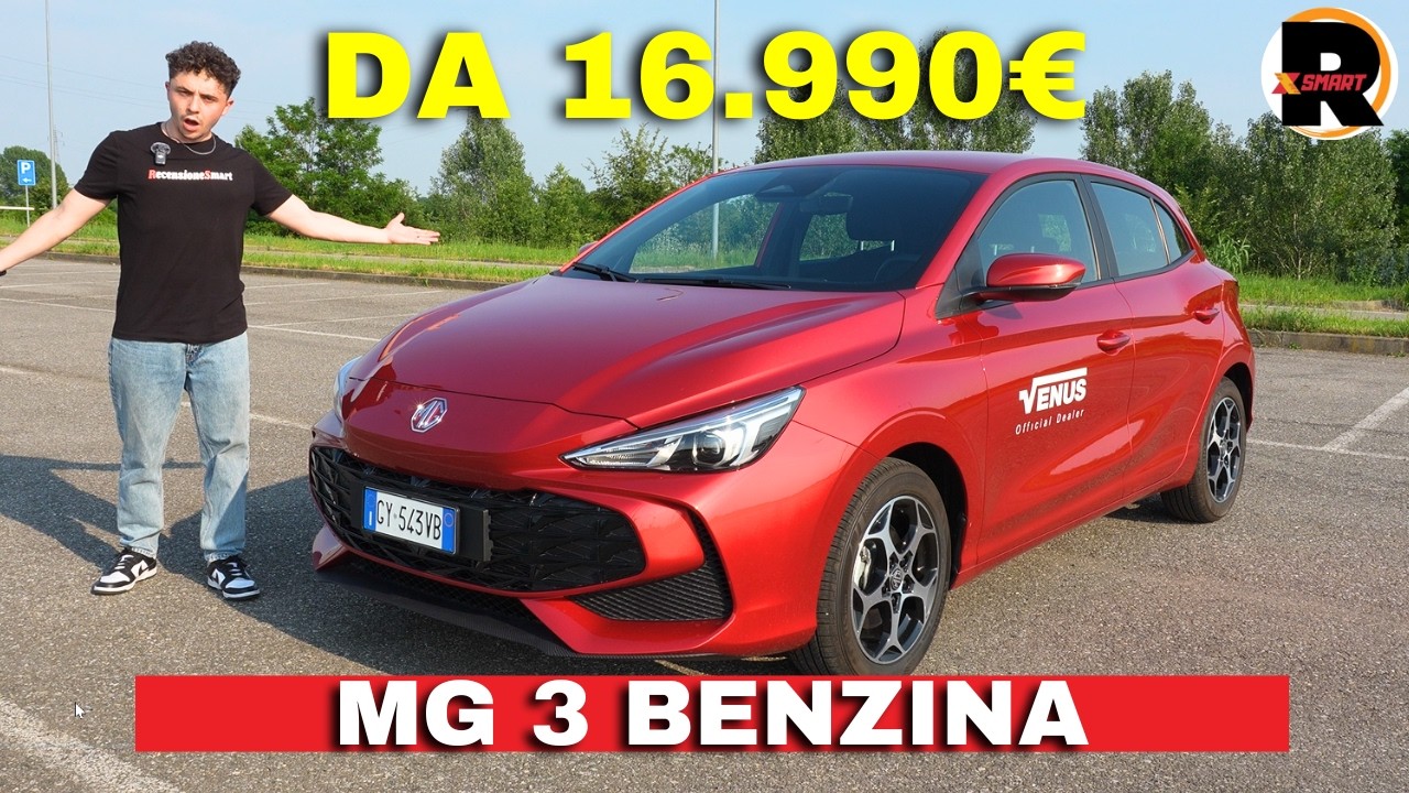 MG 3 BENZINA - da 79 euro al mese COSTA POCO e VA BENE? Test Drive PRO e CONTRO