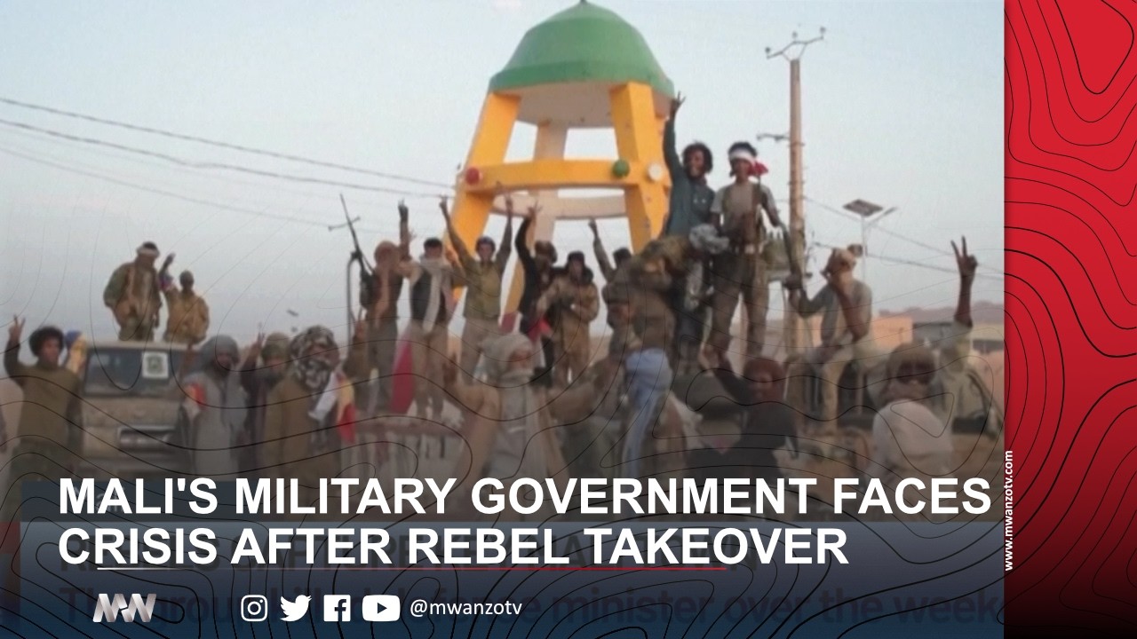 #BREAKING: MALI'S MILITARY GOVERNMENT FACES CRISIS AFTER REBEL TAKEOVER