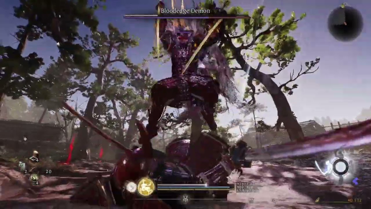 Bloodedge Demon Fire/Lightning | Odachi | Nioh 3 Demo Ver 1.02.01