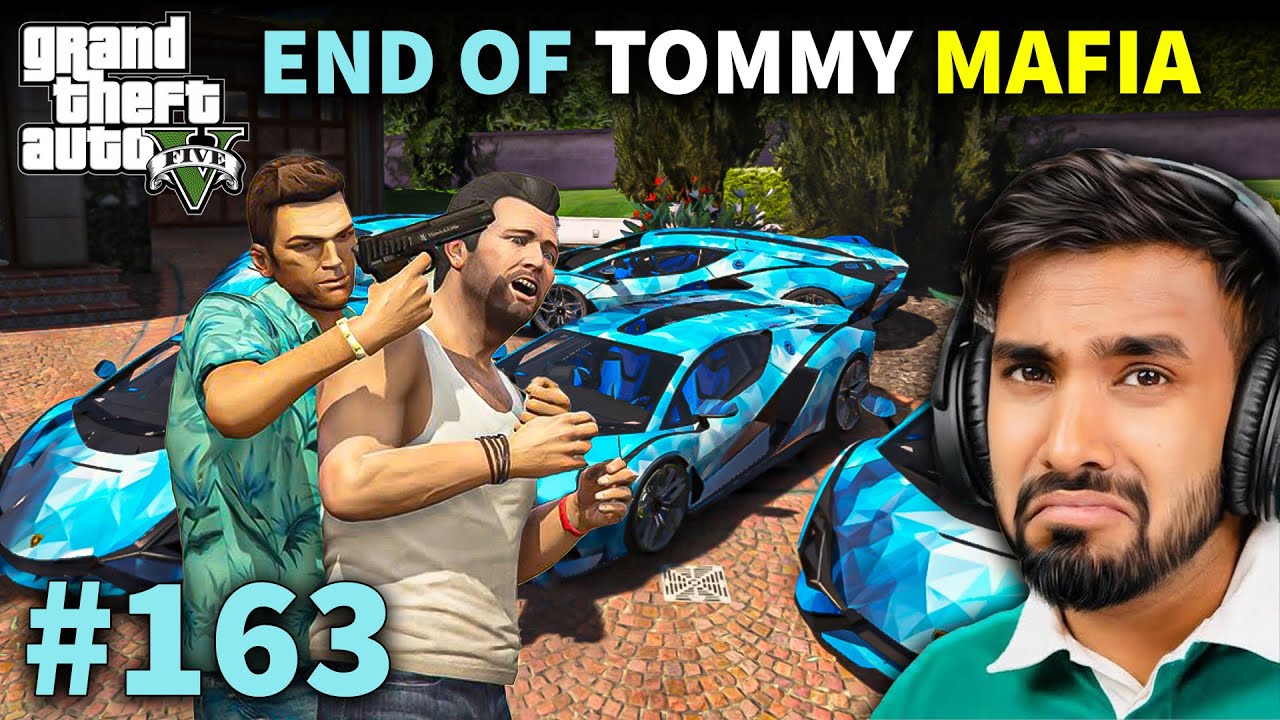 FINALLY MICHAEL CAUGHT TOMMY VERSETY IN GTA V TECHNO GAMERZ NEW EPSIDOE #163