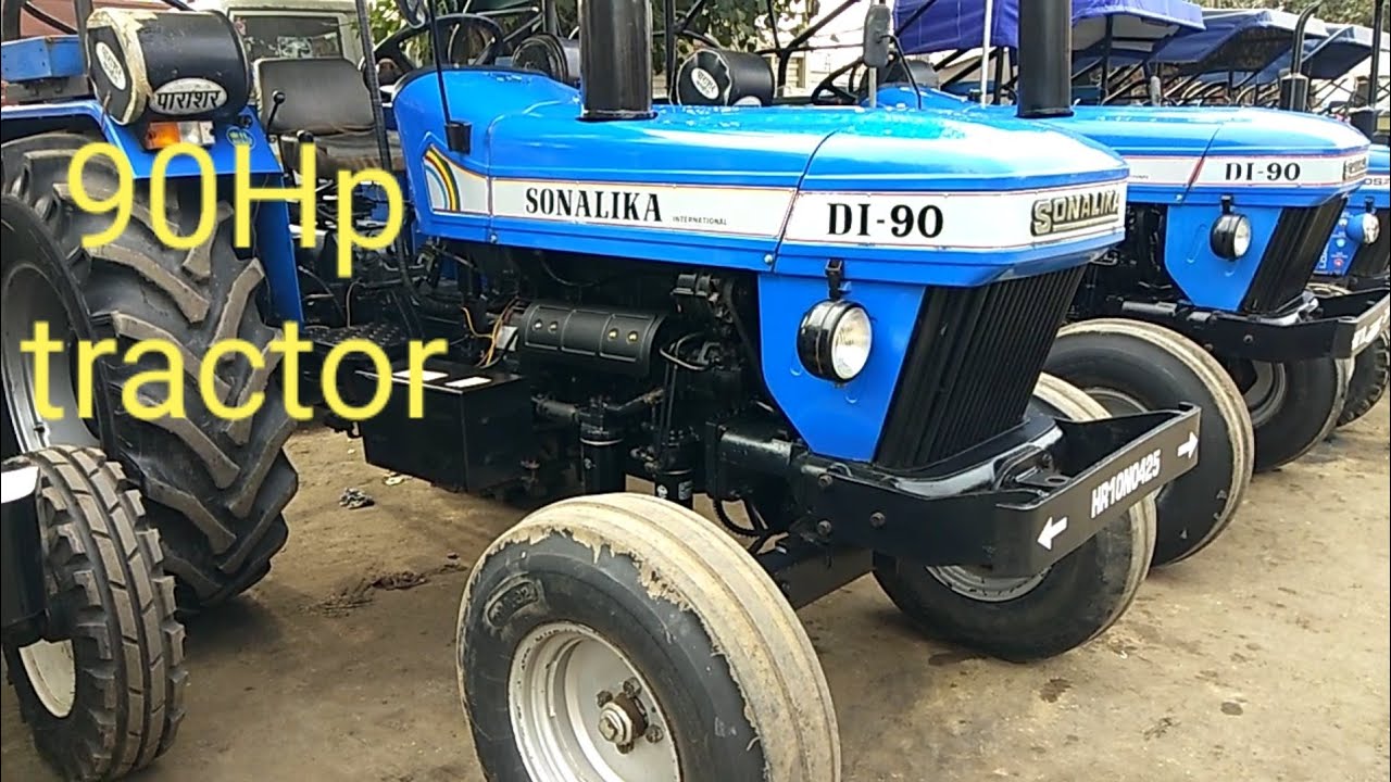ट्रैक्टर मंडी फतेहाबाद sonalika 90hp tractors (02.01.2020) cheap Price