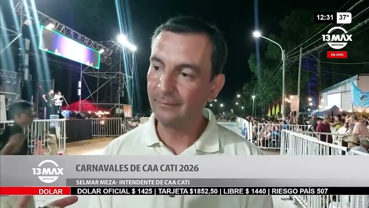 Carnavales de Caá Catí 2026 - Selmar Meza