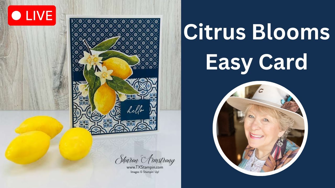 Double-Sided Designer Paper Card: The Benefit of Stampin’ Up! Paper Packs