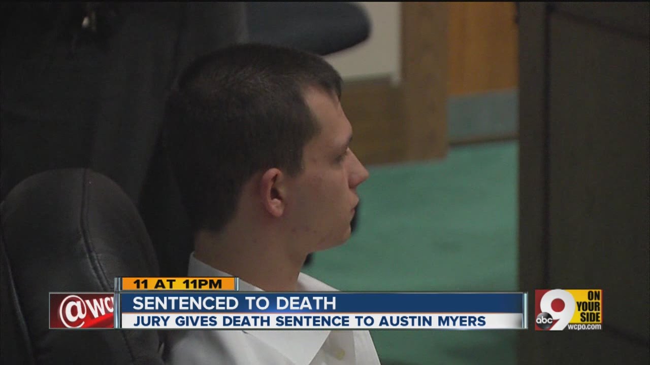 Austin Myers sentenced to death