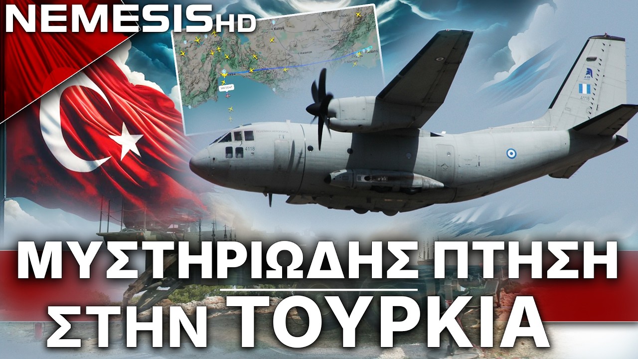 Ελληνικό μεταγωγικό C-27J Spartan προσγειώθηκε στην Τουρκία προκαλώντας έντονο ενδιαφέρον