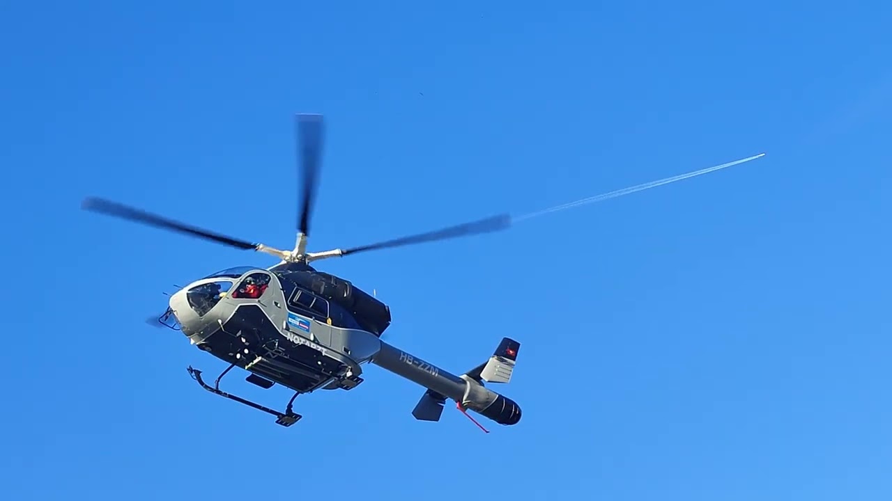 Md 902 Explorer Helicopter Landung in Mayrhofen Martin 7 ❤️ 31.12.2025 