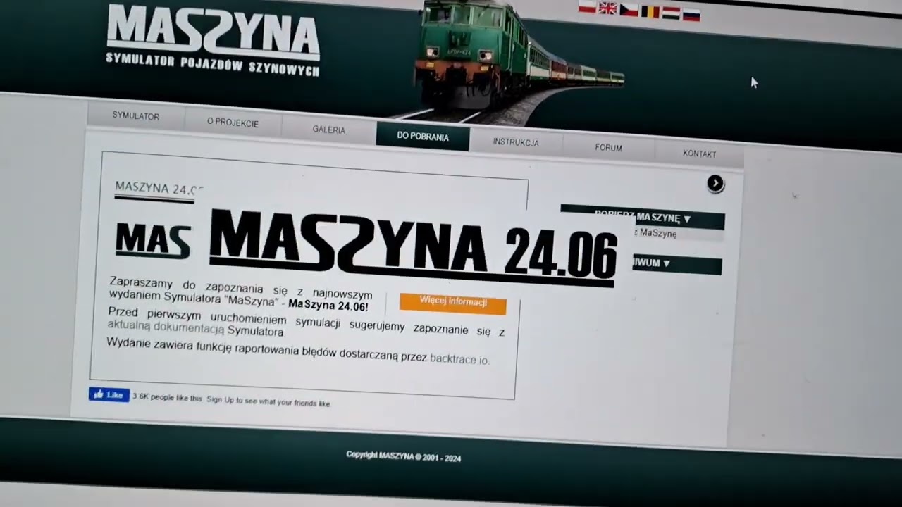 Jak zainstalować symulator MaSzyna 24.06