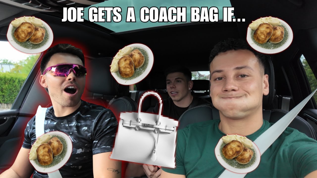 THE BOYS TRY THEIR FIRST PIE MASH & LIQUOR?!