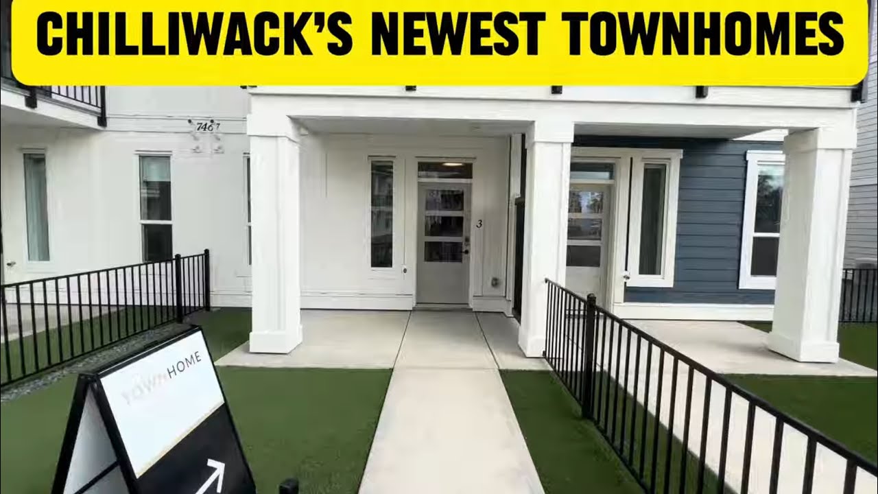 Brand New Chilliwack Townhomes are Here! Presale and Move-in Ready Homes Available