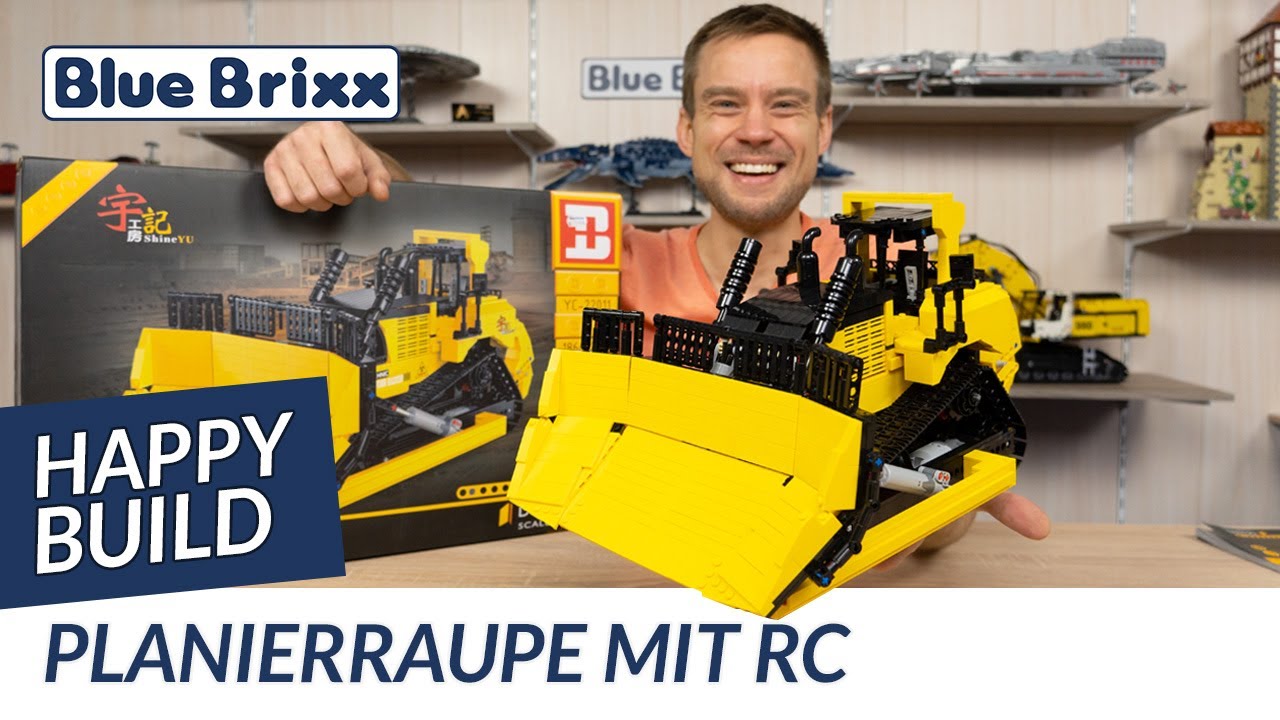 Planierraupe mit Fernsteuerung von Happy Build @ BlueBrixx