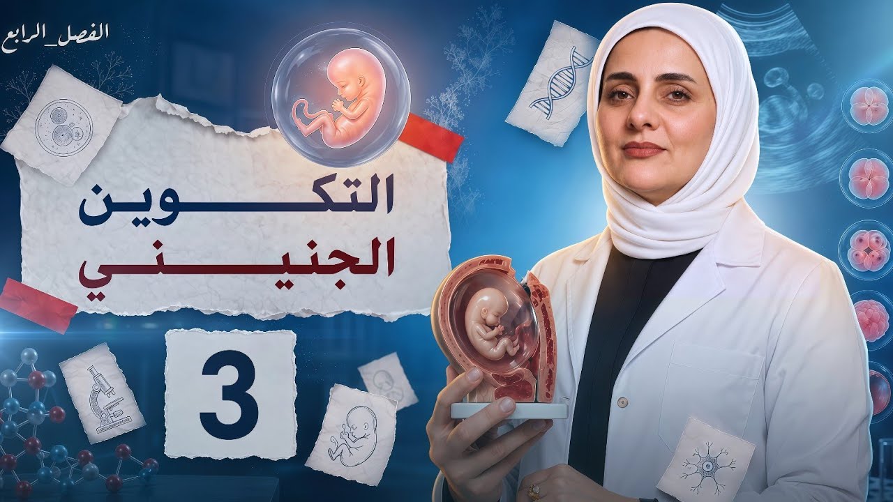 الاراء والنظريات في التكوين الجنيني الفصل الرابع التكوين الجنيني السادس العلمي نورا الدايني