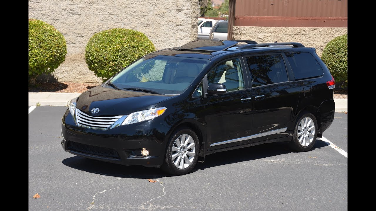 Video Review 2014 Toyota Sienna Limited Premium AWD after 70k mi