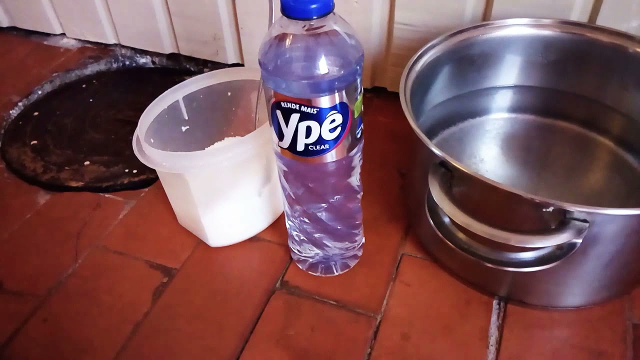 Como desentupir caixa de gordura com detergente e sal