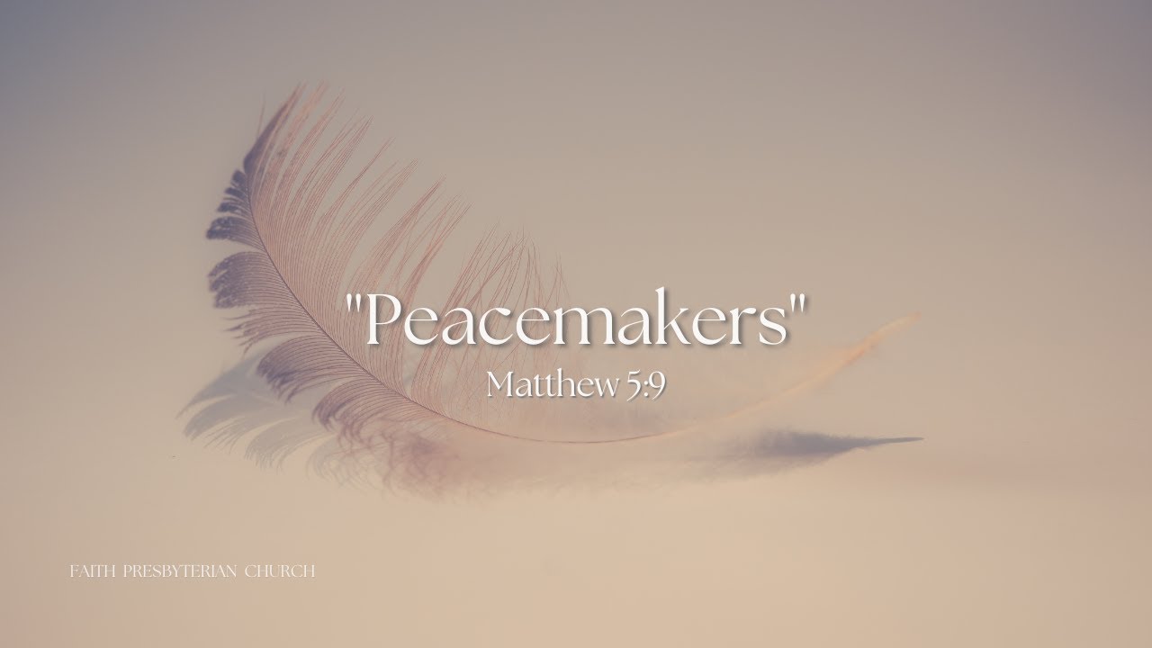 Matthew 5:9 