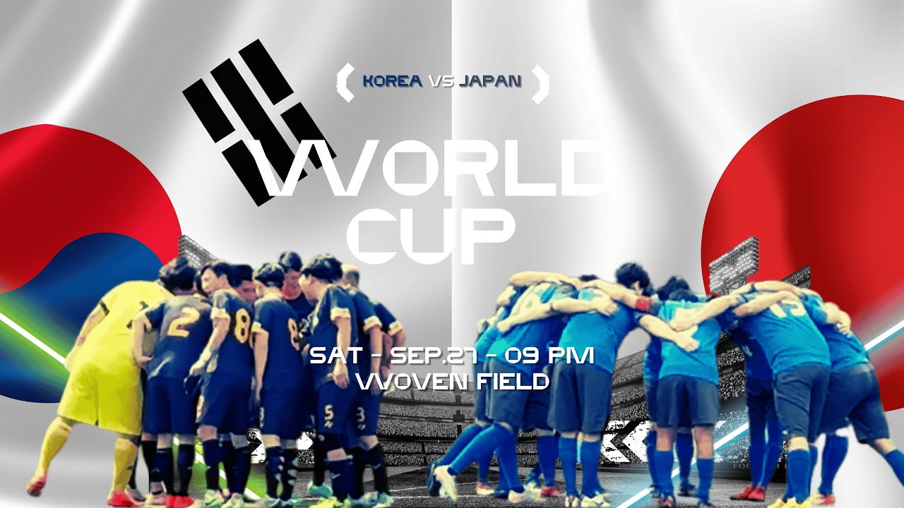 日韓ワールドカップ！？サッカー対決に密着