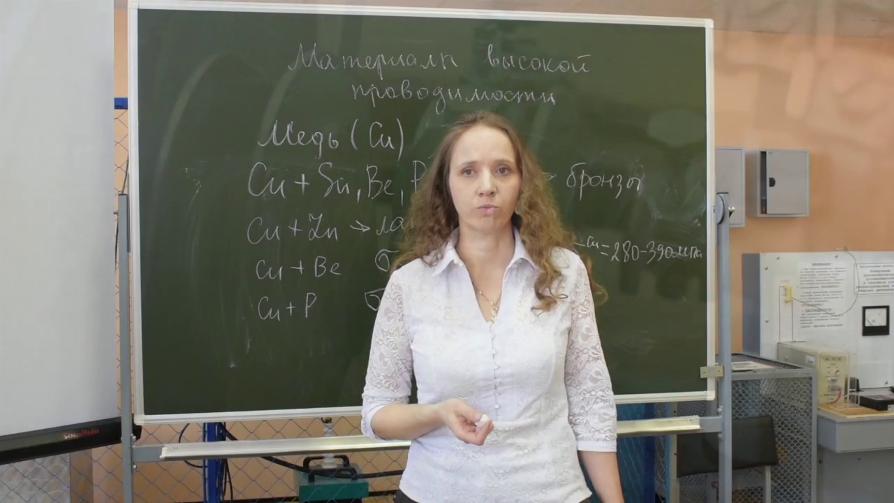 Материалы высокой проводимости. Видеолекция Яковкиной Т.Н.