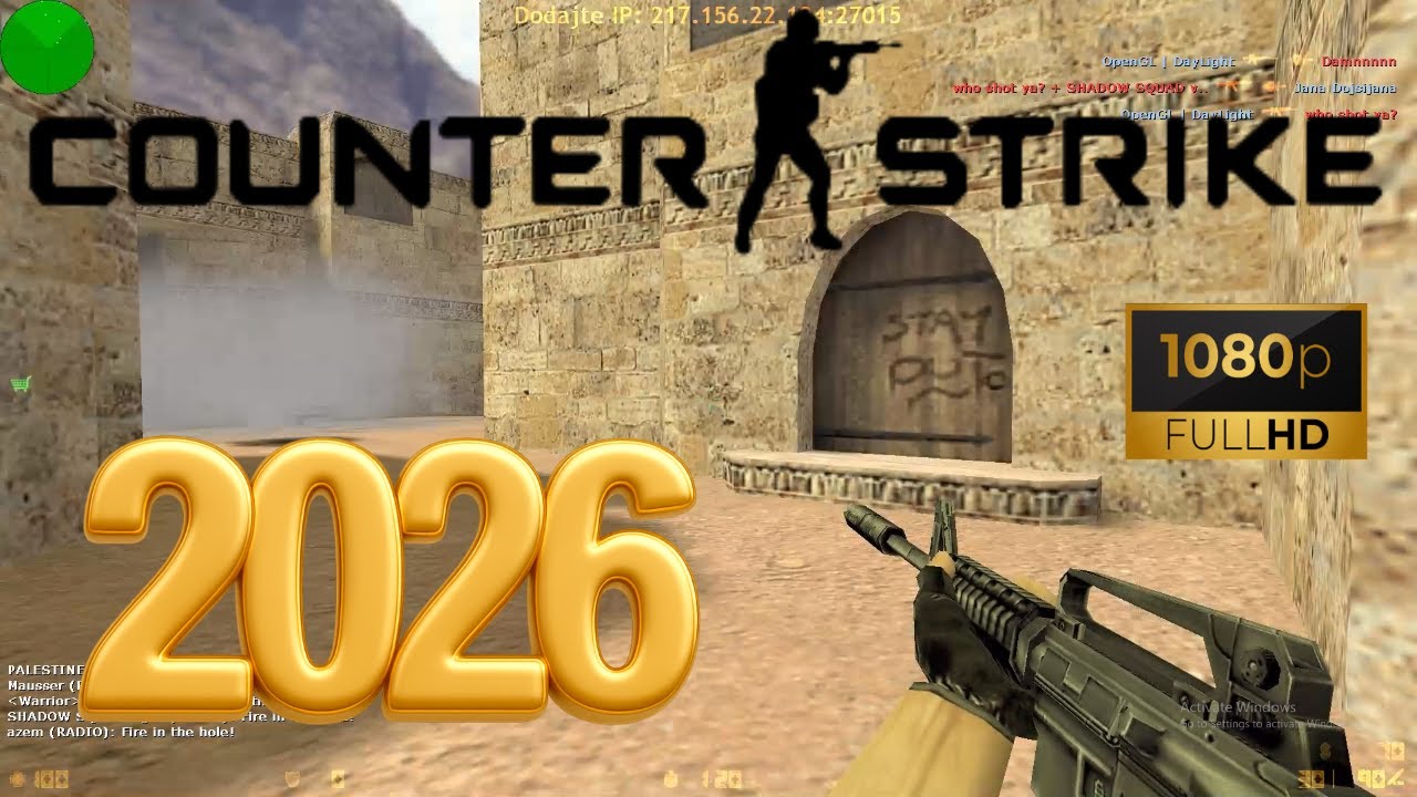 Counter-Strike 1.6 (2026) - Gameplay (PC HD) [1080p60FPS]