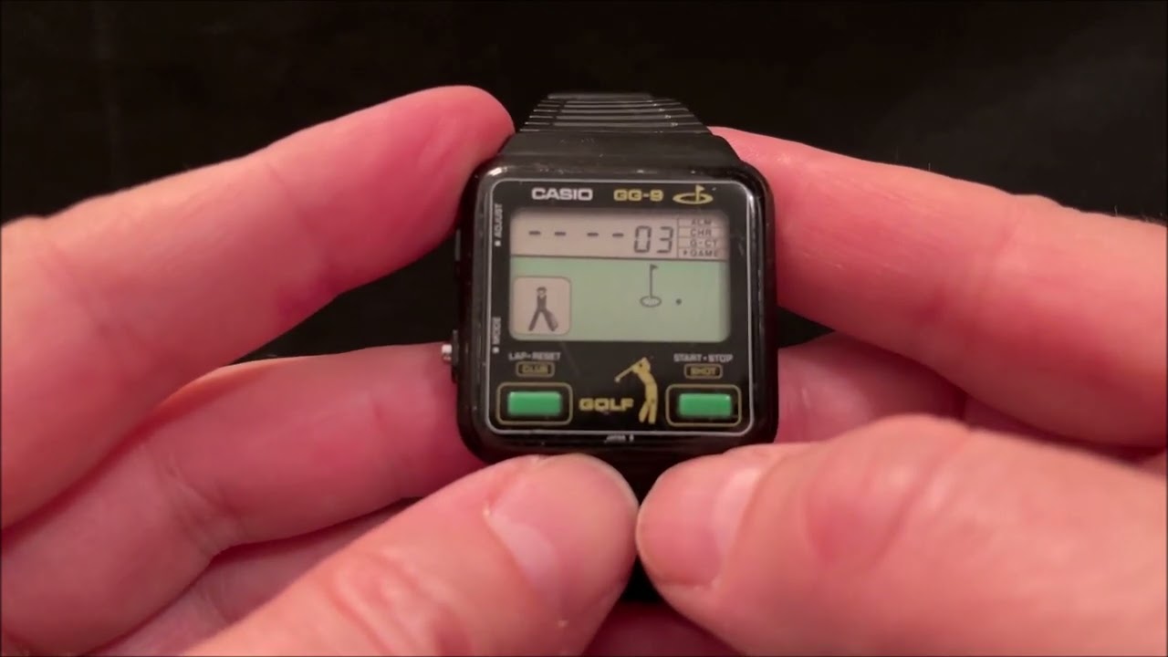 Casio GG-9 Golf Game Watch